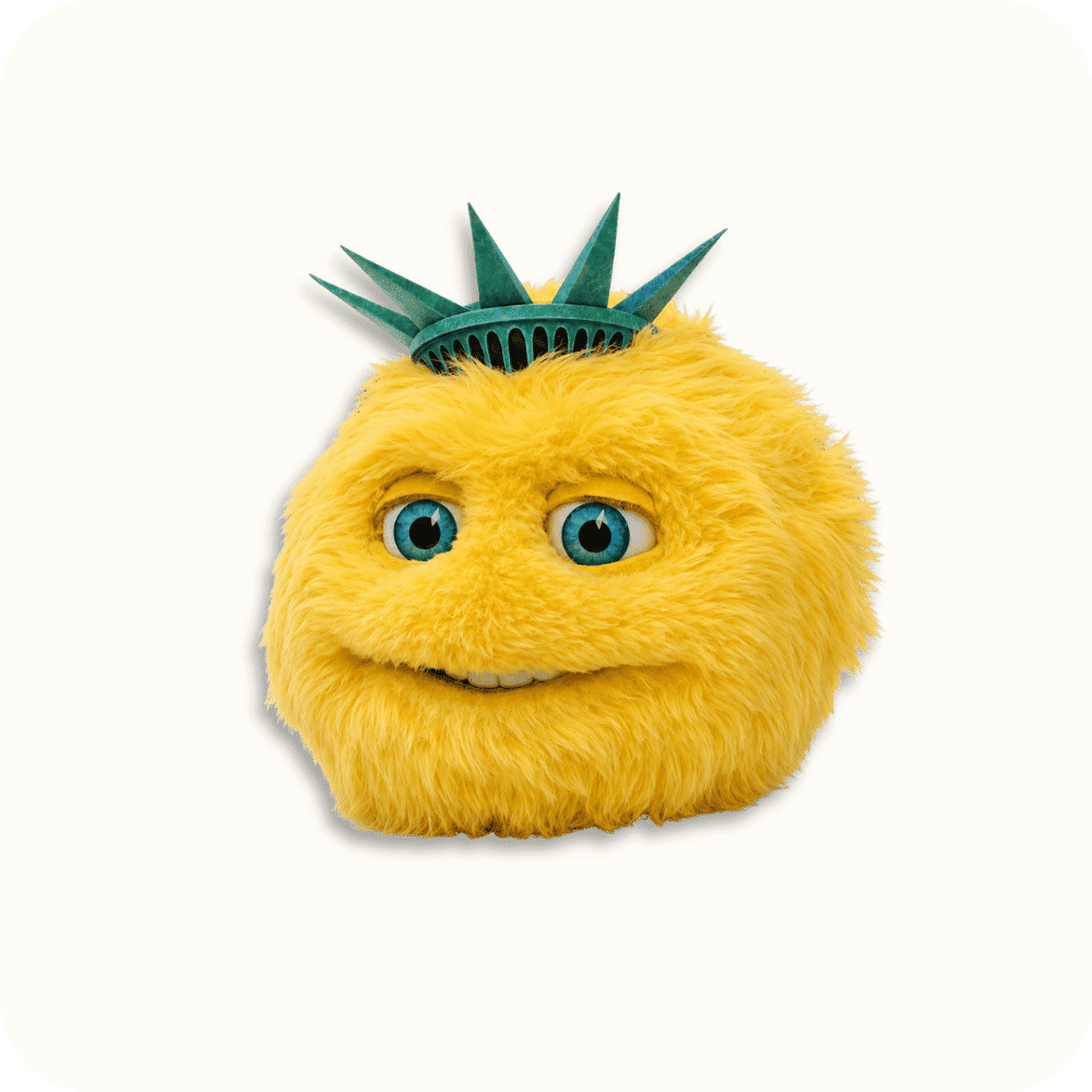 Biberty Liberty Mascot Biberty Liberty Mascot